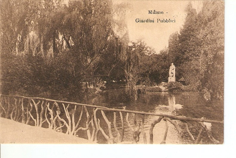 Postal 026957 : Milano - Giardini Pubbici