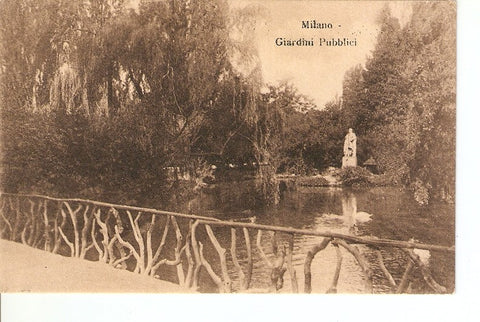 Postal 026957 : Milano - Giardini Pubbici