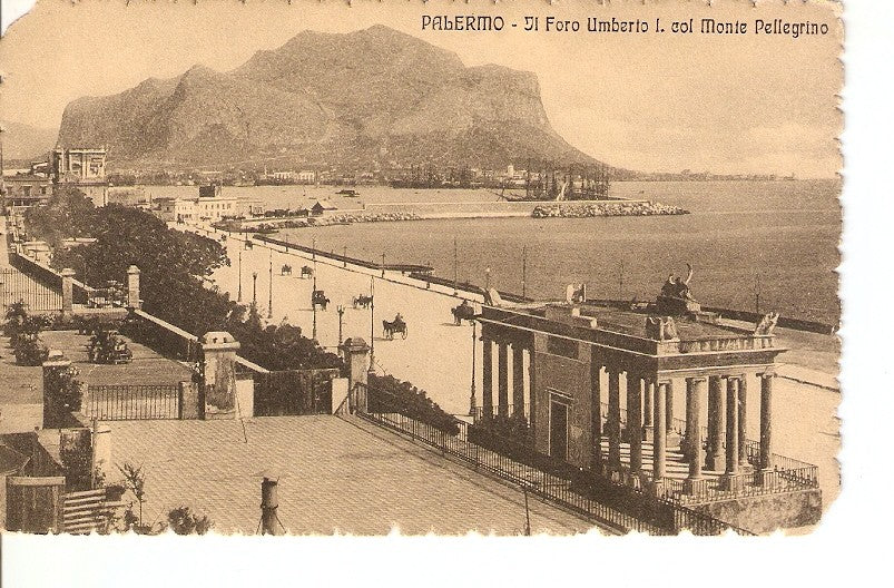 Postal 026960 : Palermo, Foro Umberto I. col Monte Pellegrino