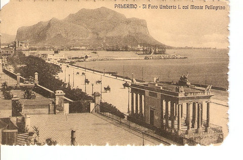 Postal 026960 : Palermo, Foro Umberto I. col Monte Pellegrino