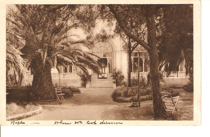 Postal 026963 : Hôtel Royal - Sorrento, Entrata alla sala da pranzo