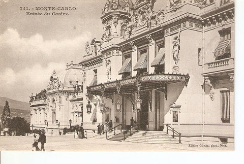 Postal 026976 : Monte-Carlo, entree du Casino