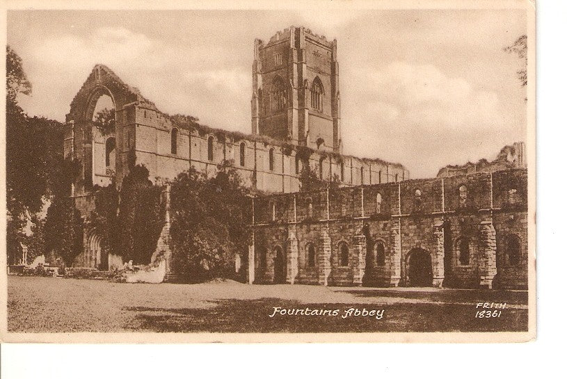 Postal 026988 : Fountains Abbey
