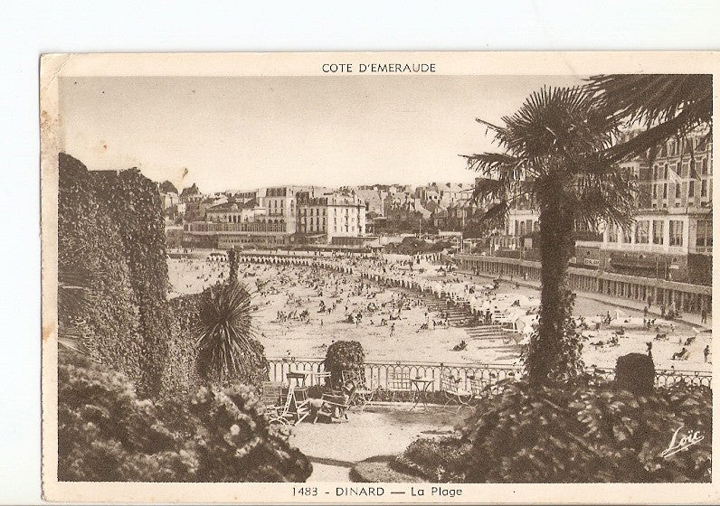 Postal 027015 : Core dEmeraude. Dinard - La Plage