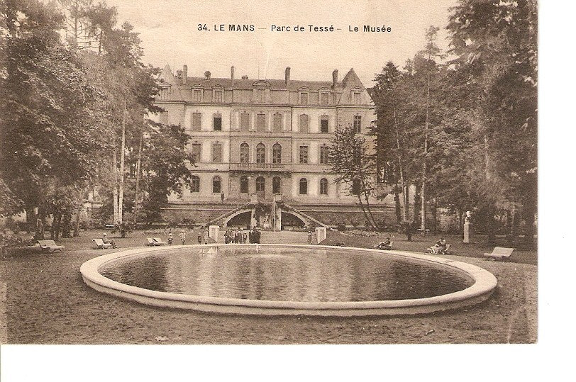 Postal 027025 : Le Mans - Parc de Tesse - Le Musee