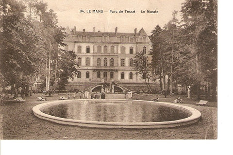 Postal 027025 : Le Mans - Parc de Tesse - Le Musee
