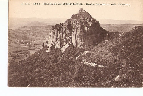 Postal 027035 : Environs du Mont-Dore. Roche Sanadoire