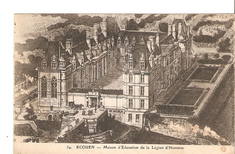 Postal 027098 : Ecouen. Maison dEducation de la Legion dHonneur
