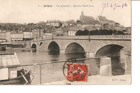 Postal 027103 : Joigny - Quartier Saint Jean, H.V. Joigny