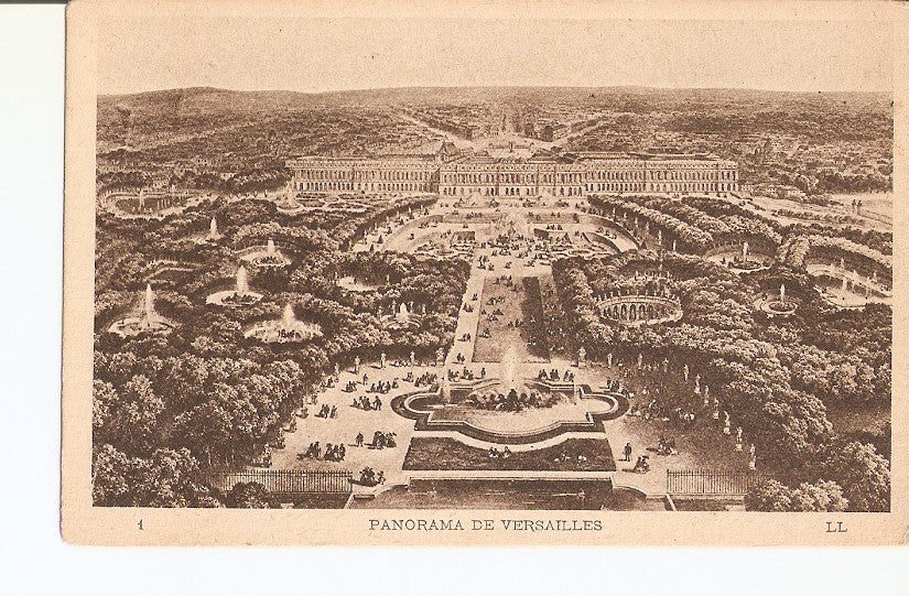 Postal 027132 : Panorama de Versailles
