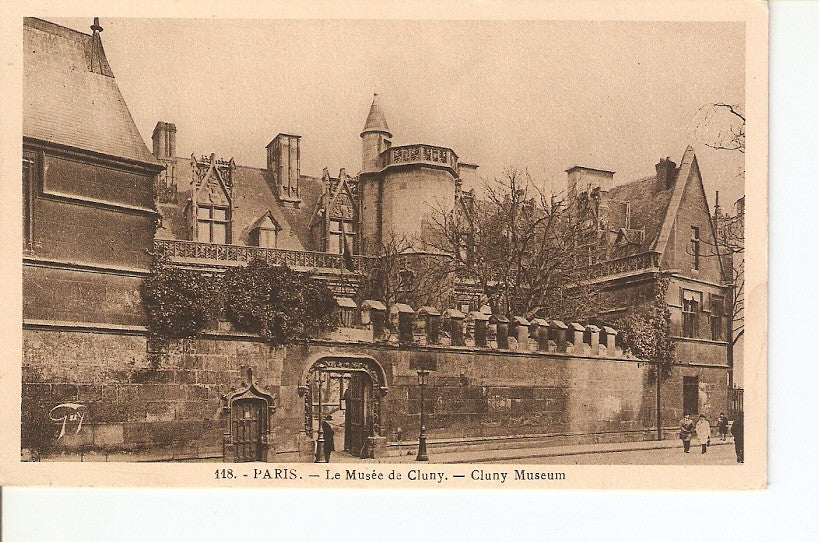 Postal 027140 : Paris, Le Musee de Cluny. Cluny Museum