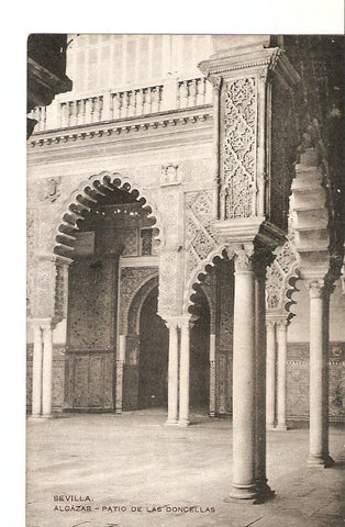 Postal 027165 : Sevilla. Alcazar - Patio de las Doncellas