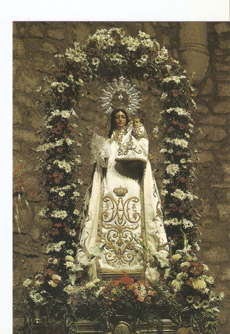 Postal 027195 : Manzanares el Real (Madrid), Virgen de Peña Sacra