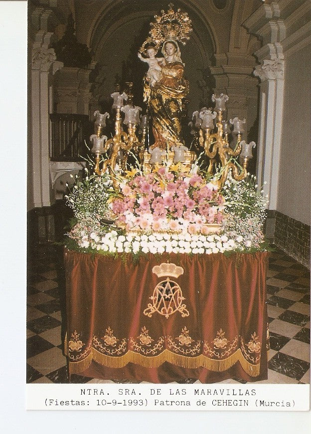 Postal 027201 : Ntra. Sra. De las Maravillas, Patrona de Cehegin (Murcia)