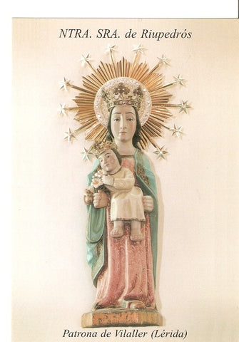Postal 027208 : Ntra. Sra. De Riupedros, Patrona de Vilaller (Lerida)