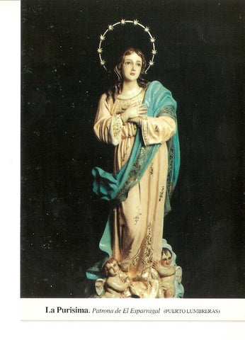 Postal 027213 : La Purisima. Patrona e El Esparragal (Puerto Lumbreras)