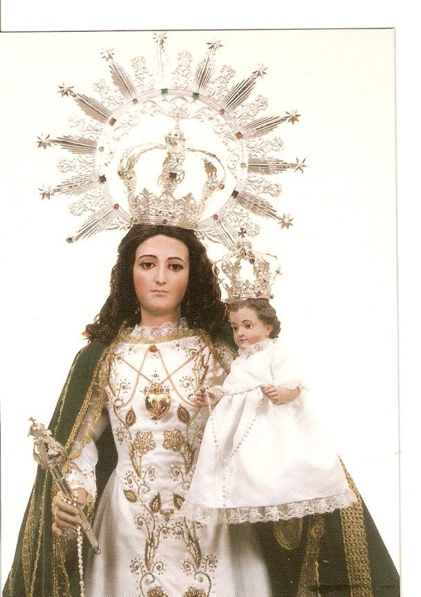 Postal 027221 : Nuestra Señora Virgen del Rosario, Patrona de Algaida - Murcia