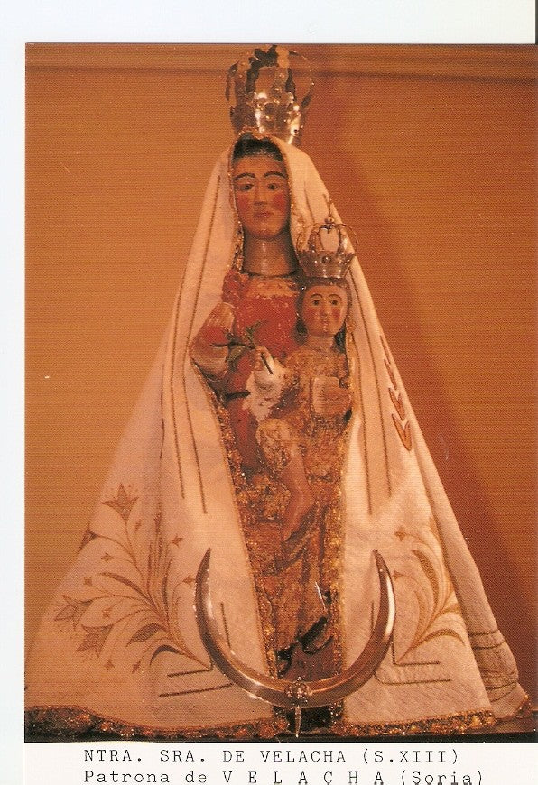 Postal 027223 : Ntra. Sra. De Velacha (S. XIII), Patrona de Velacha (Soria)