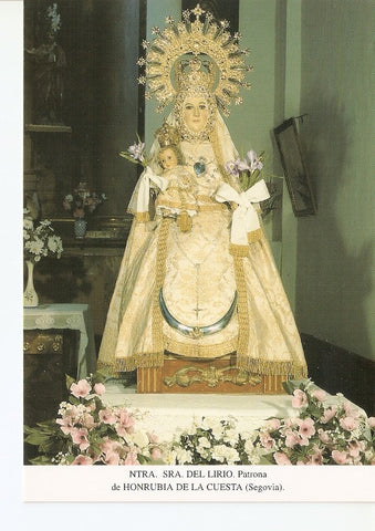 Postal 027225 : Ntra. Sra. Del Lirio, Patrona de Honrubia de la Cuesta (Segovia)