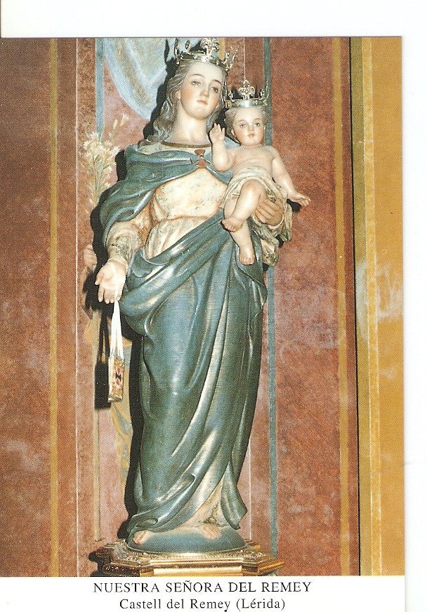 Postal 027233 : Nuestra Señora del Remey, Castell del Remey (Lerida)