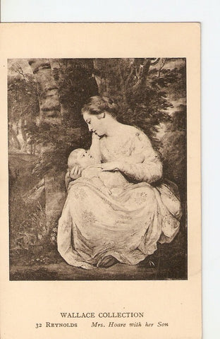 Postal 027248 : Wallace Collection, Reynolds, Mrs. Hoare with her Son