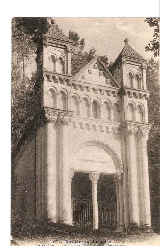 Postal 027256 : Jesus eonsele les lilles de Jerusalem. Betharrani - Lesteile