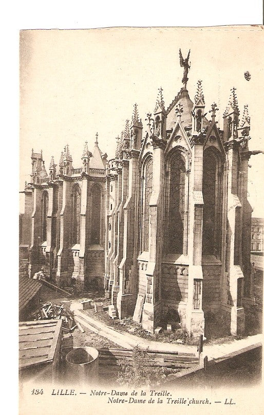 Postal 027312 : Lille. Notre-Dame de la Treille, Church