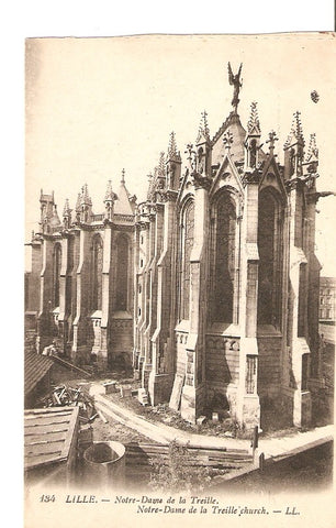 Postal 027312 : Lille. Notre-Dame de la Treille, Church