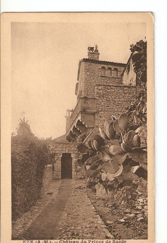 Postal 027313 : Château deu Prince de Suede, Eze