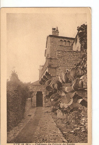 Postal 027313 : Château deu Prince de Suede, Eze