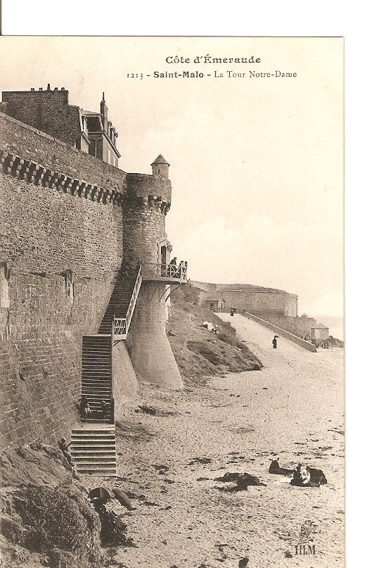 Postal 027319 : Côte dEmeraude, 1213 Saint Malo. La Tour de Notre-Dame