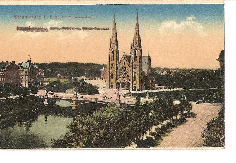 Postal 027331 : Strassburg, Garnisonskirche