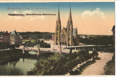 Postal 027331 : Strassburg, Garnisonskirche