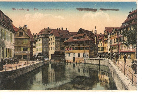 Postal 027332 : Strassburg, Im kieinen Frankreich