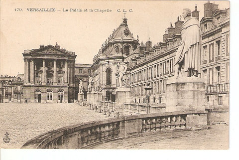 Postal 027353 : Versailles. Le Palais et la Chapelle