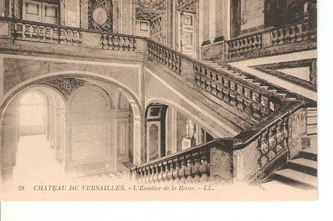 Postal 027356 : Château de Versailles. LEscalier de la Reine