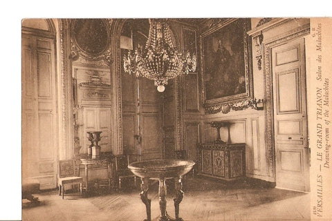 Postal 027364 : Versailles, Le Grand Trianon, Salon des Malachites. Drawing-room of the Malachites
