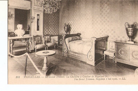 Postal 027366 : Versailles. Le Grand Trianon, La Chambre à Coucher de Napoleon