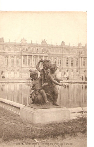 Postal 027373 : Parc de Versailles - Motif du Parterre deau