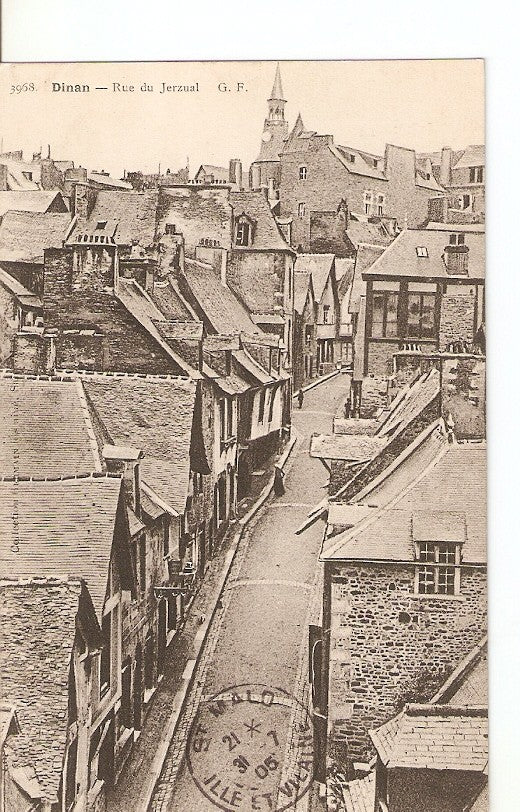 Postal 027394 : Dinan - Rue du Jerzual G.F.