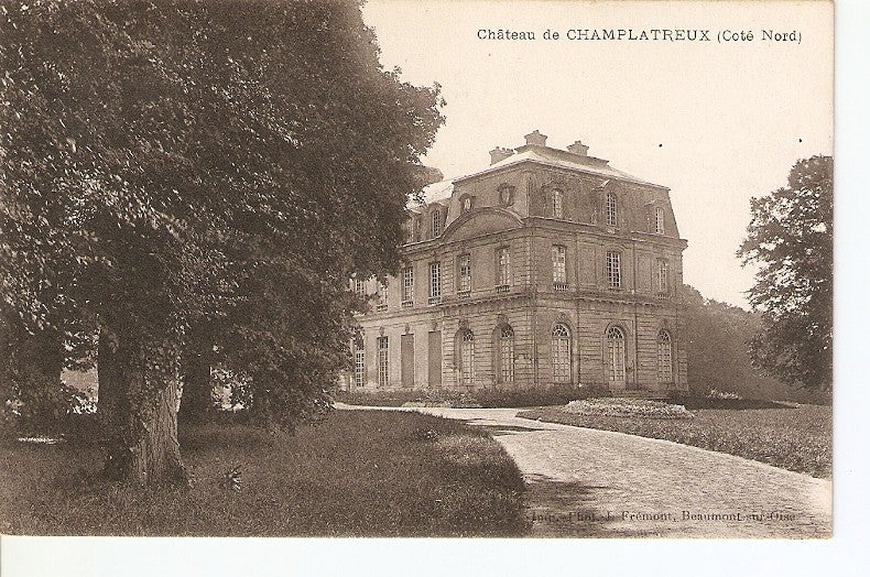 Postal 027407 : Château de Champlatreux (Cote Nord)