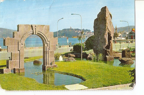 Postal 027423 : Vigo, Jardines Avda. El Duaye