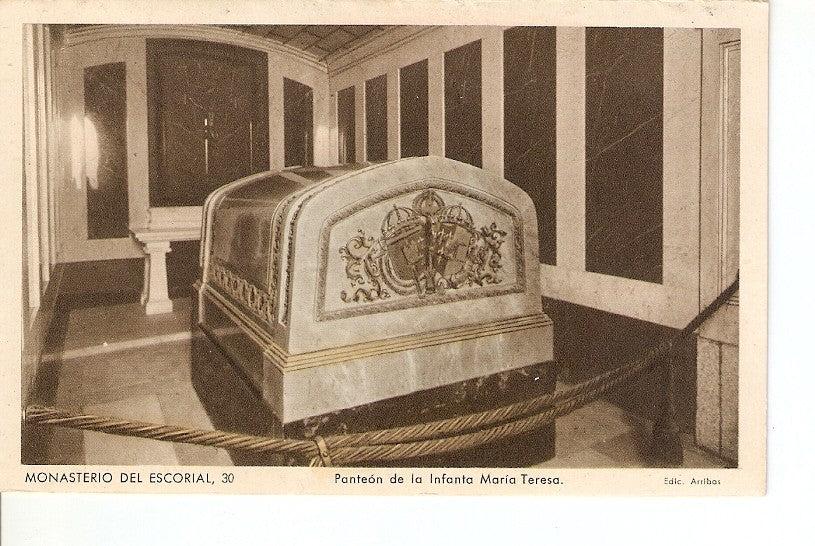 Postal 027445 : Monasterio del Escorial, 30. Panteon de la Infanta Maria Teresa