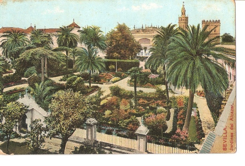 Postal 027453 : Sevilla, Jardines del Alcazar