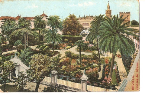 Postal 027453 : Sevilla, Jardines del Alcazar