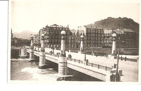 Postal 027458 : San Sebastian, Puente de Kursaal