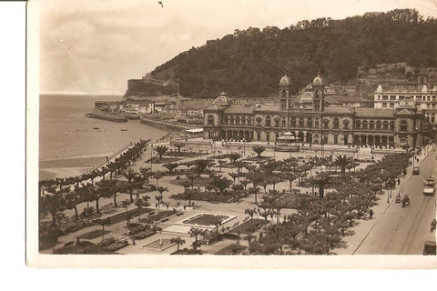 Postal 027461 : Sam Sebastian. Casino y Jardines de Alderdi-Eder