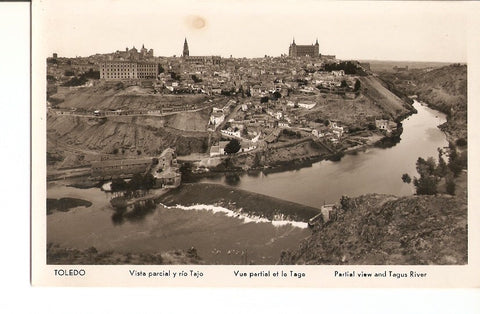 Postal 027464 : Toledo, Vista parcial y rio Tajo