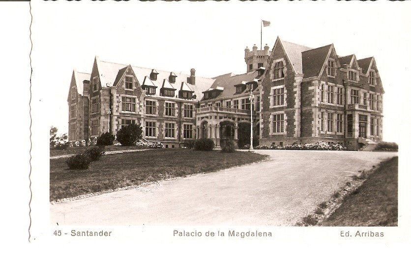 Postal 027467 : Santander. Palacio de las Magdalena