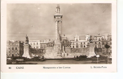 Postal 027469 : Cadiz. Monumento a las Cortes